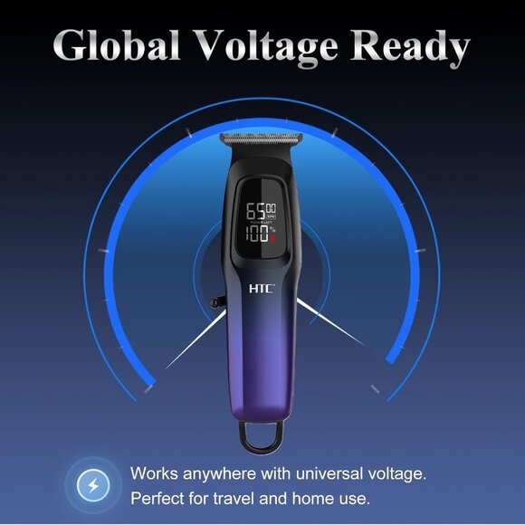 Professional Hair Clippers –1800mAh Battery Rechargeable, Precision Trimming - Picture 6 of 6